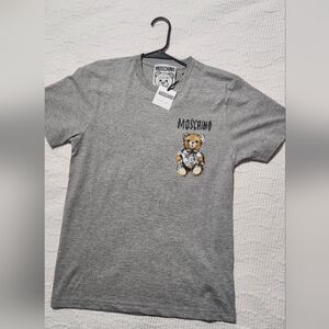 moschino bear print cotton